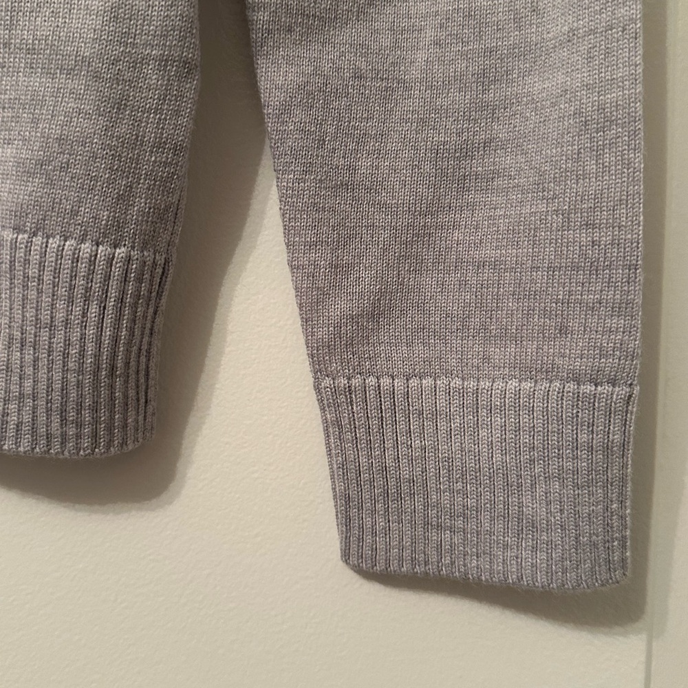 NWT PENDELTON | Soft Gray Marino Wool Turtleneck Sweater - Picture 4 of 6